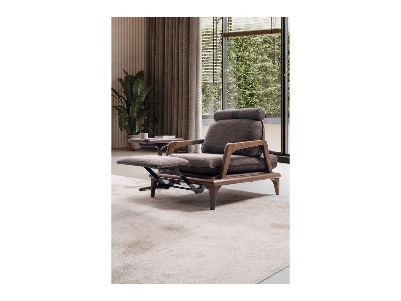 Pisa Ahşap Ayaklı Koltuk Takımı