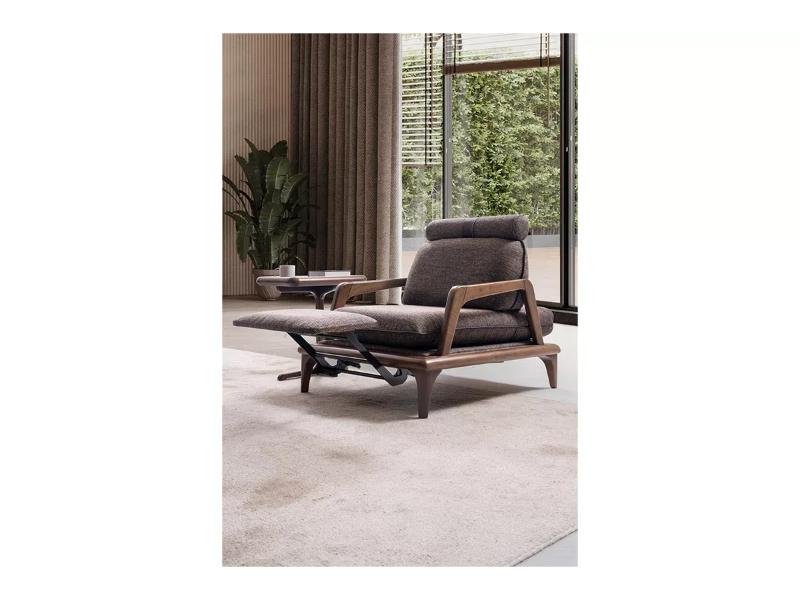 Pisa Ahşap Ayaklı Koltuk Takımı