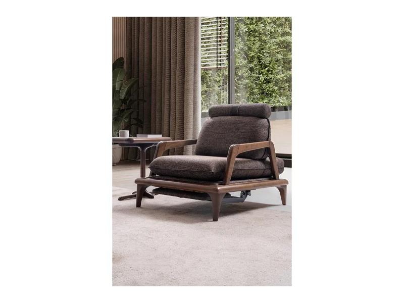 Pisa Ahşap Ayaklı Koltuk Takımı