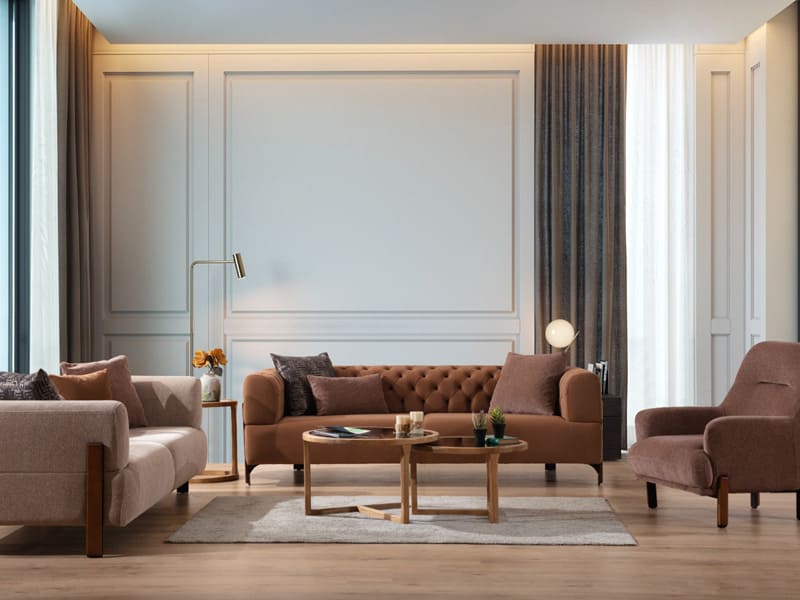 Cratos Wood Koltuk Takımı 